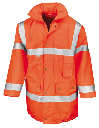 Safety Jacket Fluorescent Orange 3XL