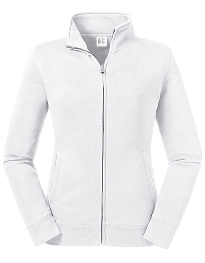 Ladies´ Authentic Sweat Jacket White XS