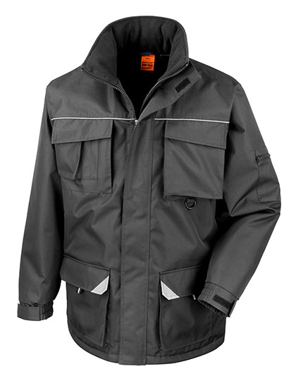 Sabre Long Coat Black 4XL