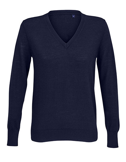 Women´s V-Neck Sweater Sullivan Night 3XL
