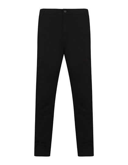 Men´s Stretch Chino with Flex Waistband Black 44/36