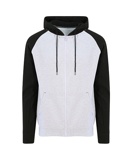 Baseball Zoodie Heather Grey XXL
