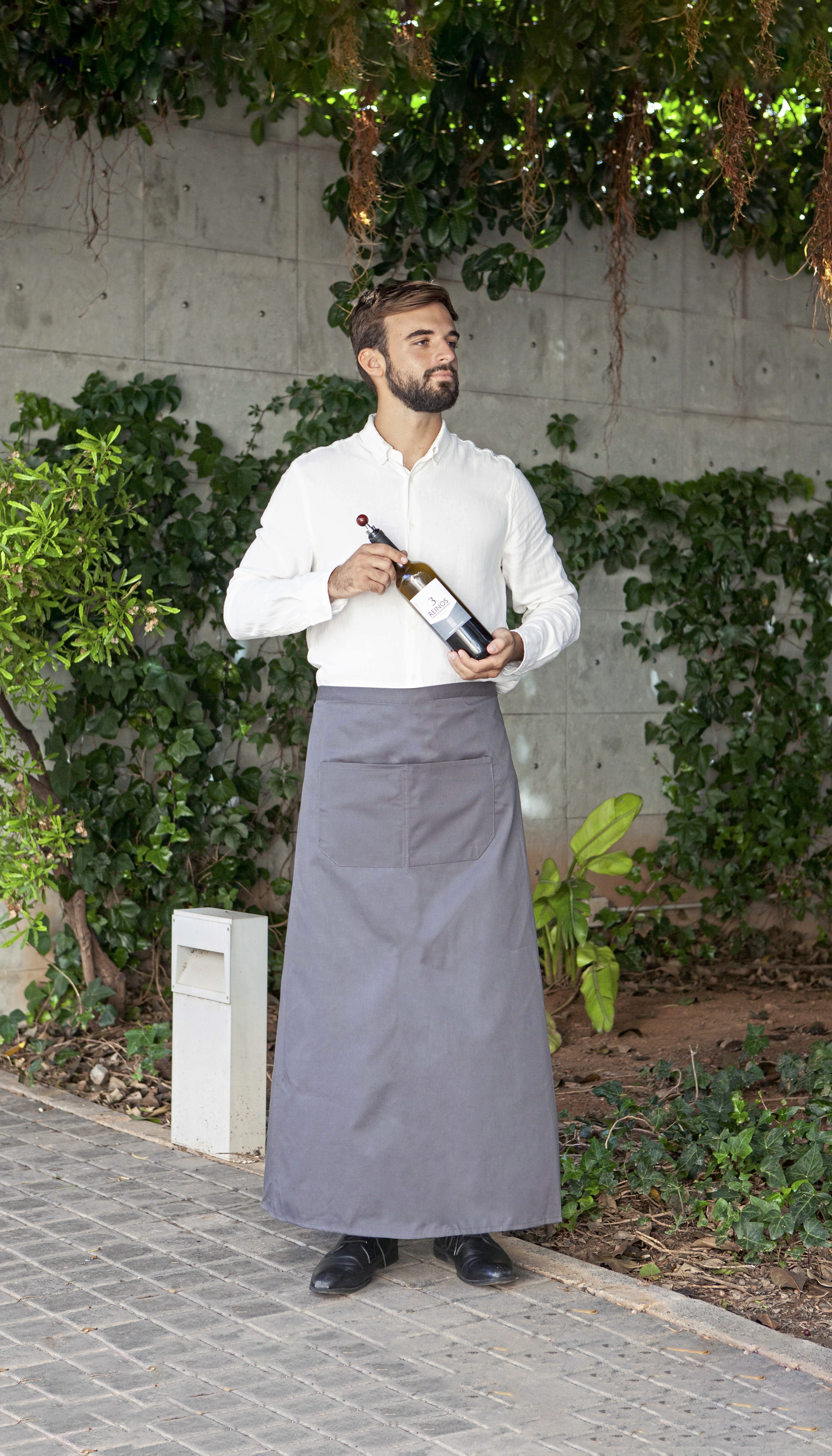 Bistro Apron With Front Pocket