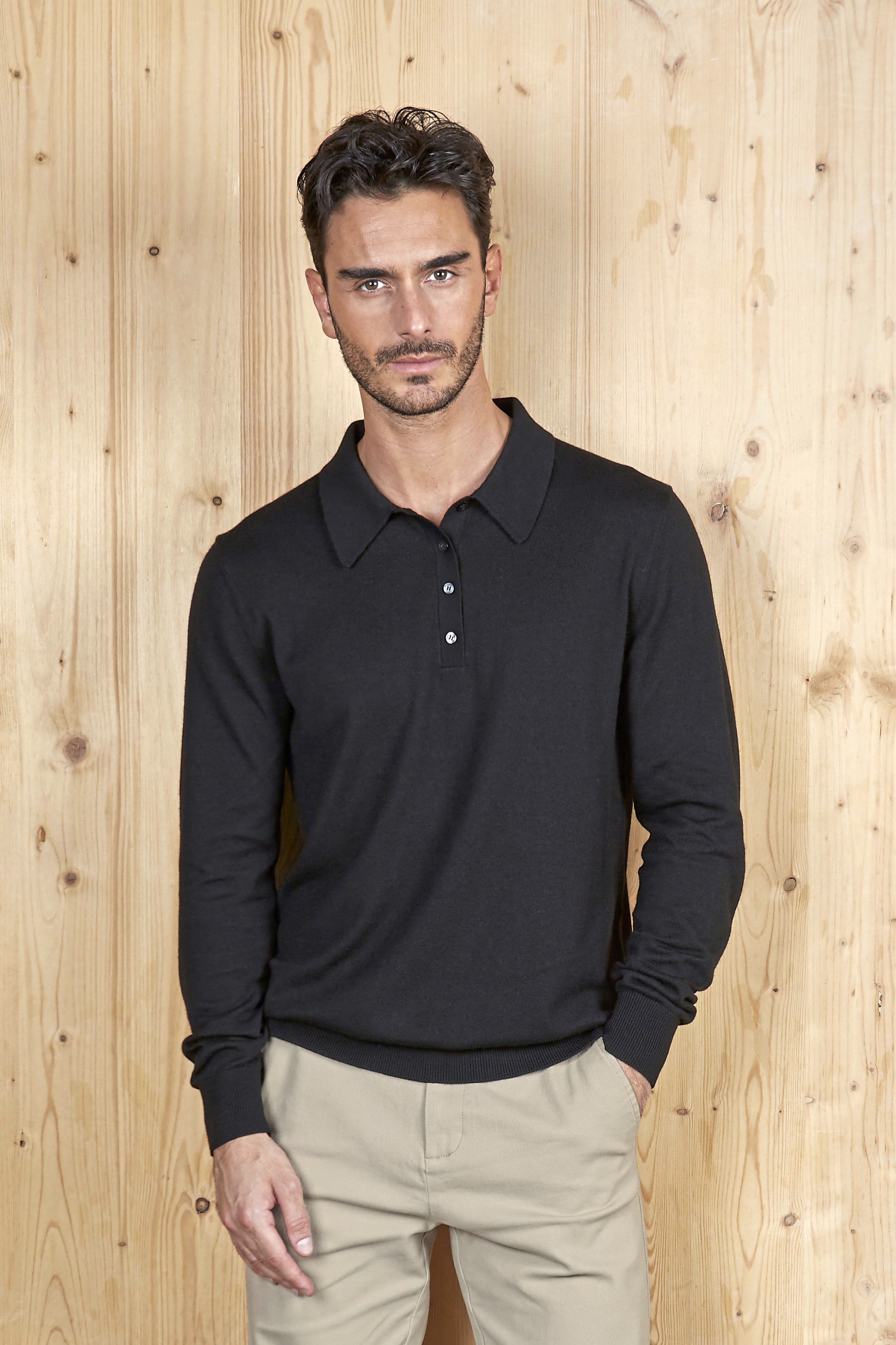 Men´s Polo Collar Sweater Stefan