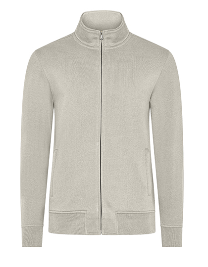 Men´s Premium Full-Zip Sweat Jacket Sand 6XL
