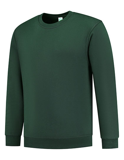 Unisex Crew Neck Sweat Bottle Green XXL
