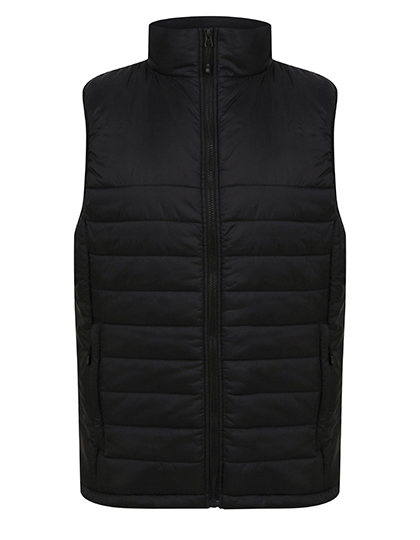 Unisex Padded Gilet Black 4XL