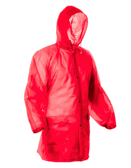 Rain Coat Baikal Red 60 72 x 86 cm