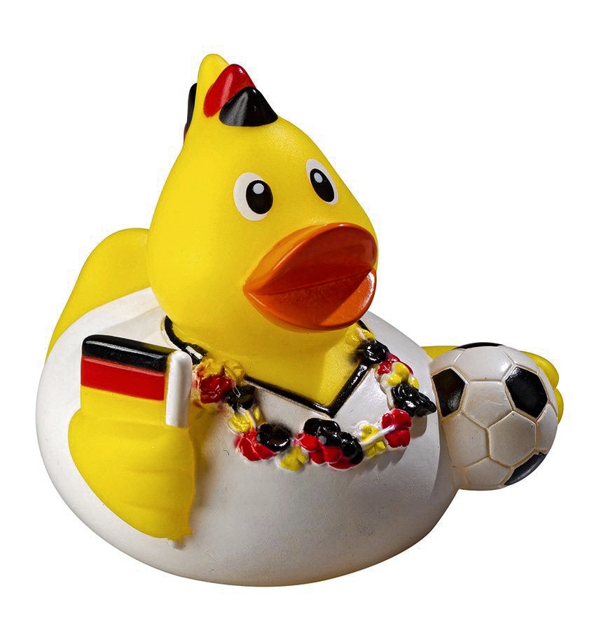 Schnabels® Quietsche-Ente Fußballfan