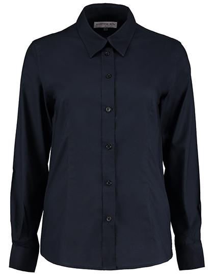 Women´s Tailored Fit Workwear Oxford Shirt Long Sleeve French Navy 54 (7XL/28)