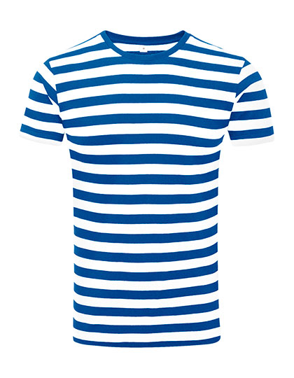 Men´s Stripy T Classic Blue / White XL