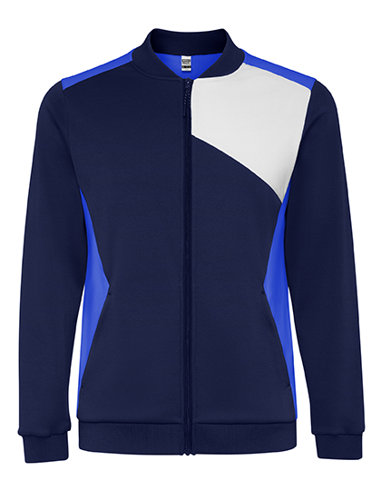 Leros Tracksuit Jacket Royal Blue 05 / White 01 / Navy Blue 55 XXL