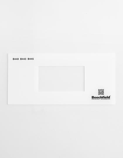 Beechfield Rubber mat for Original Patch Beanie Transparent