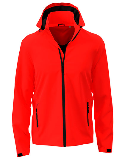 Lux Softshell Jacket Men Scarlet Red XXL