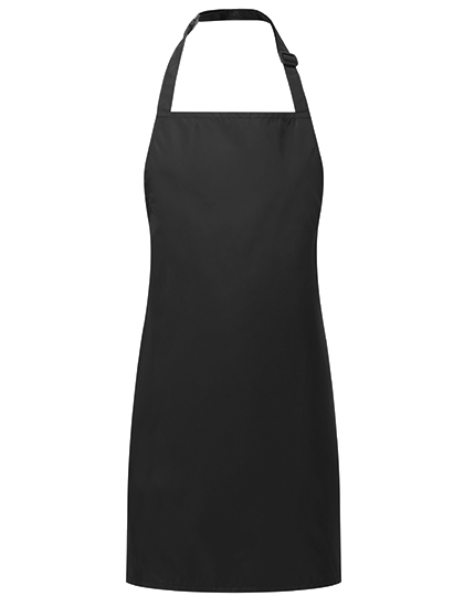 Childrens´ Waterproof Apron Black (ca. Pantone Black C) 48 x 63 cm (7-10 years)