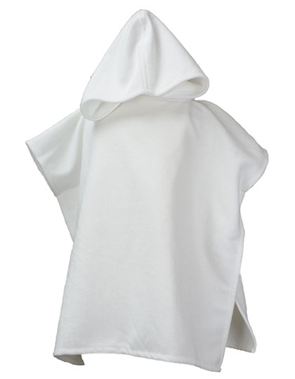 Boyzz&Girlzz® SUBLI-Me Badeponcho White One Size