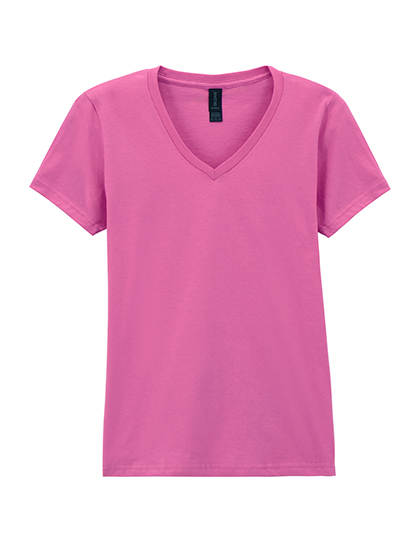 Gildan Softstyle® Women´s V-Neck T-Shirt Azalea