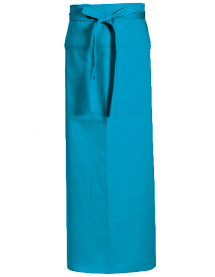 Bistro Apron Roma 80 Turquoise 80 x 100 cm