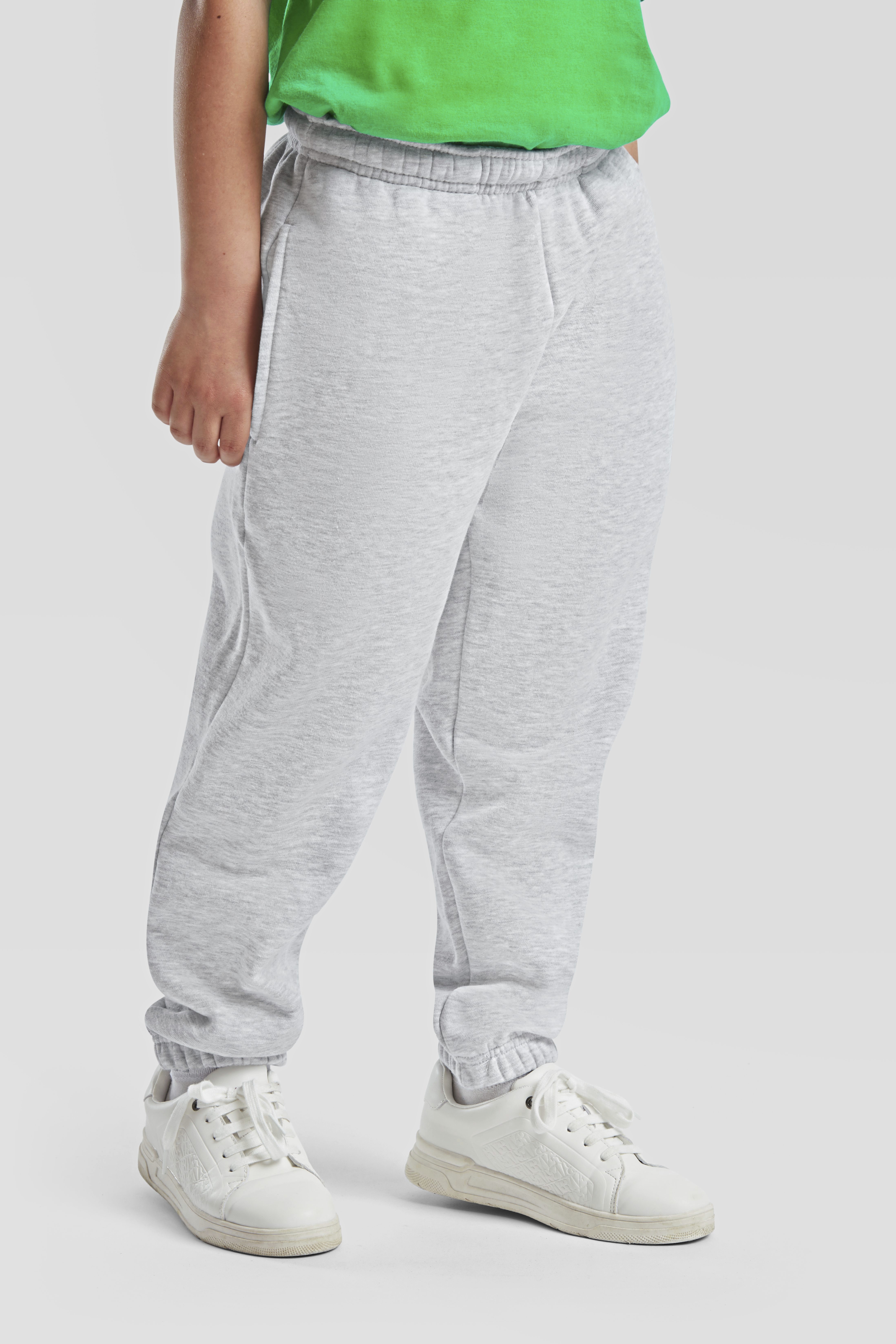 Fruit of the Loom Kids´ Premium Elasticated Cuff Jog Pants Modellbild