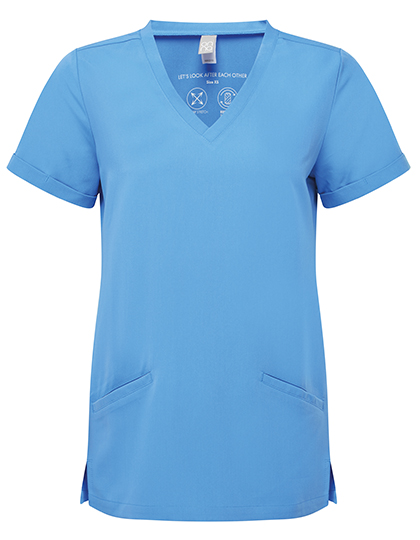 Invincible Women´s Onna-Stretch Tunic Ceil Blue 5XL