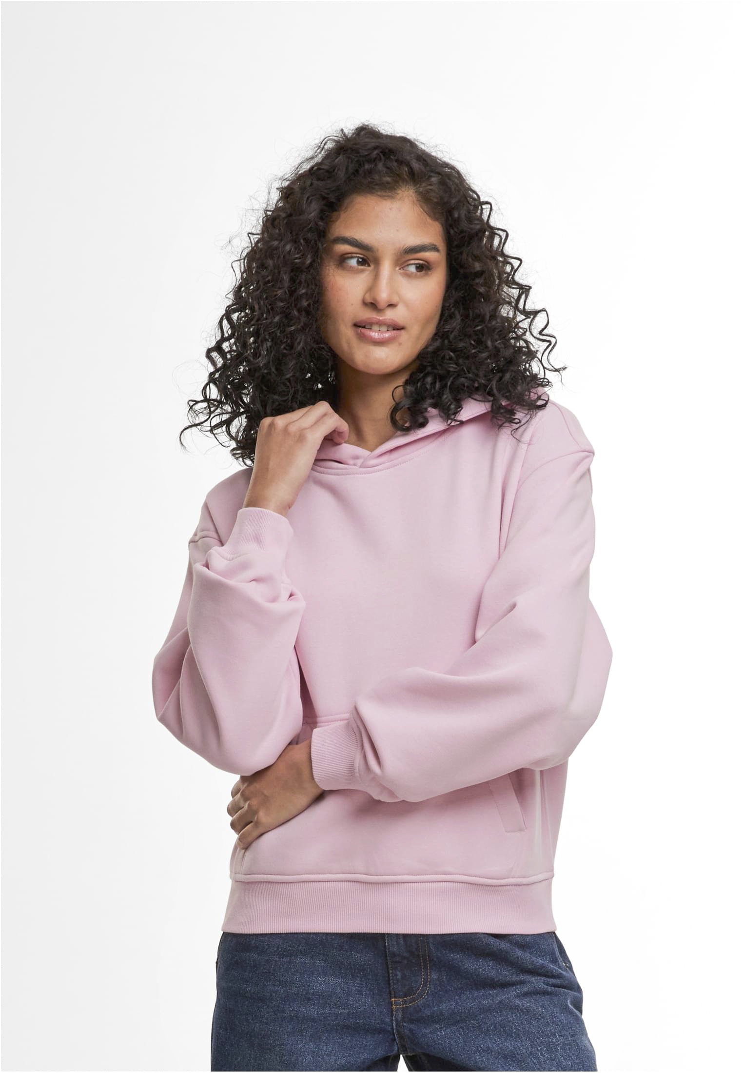 Build Your Brand Ladies Loose Fit Hoody