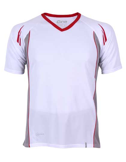 Club Tech Tee White / Red XXL