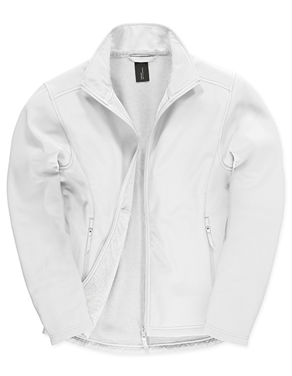 B&C Collection Men´s Jacket Softshell ID.701 White S