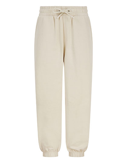 Kids' Sustainable Fashion Cuffed Joggers Light Stone 9/10 years
