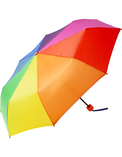 Taschenschirm FARE® 4Kids Rainbow Ø 98 cm