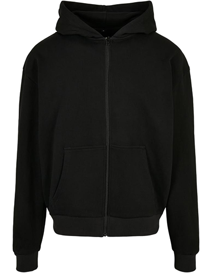 Build Your Brand Ultra Heavy Zip Hoody Black 5XL