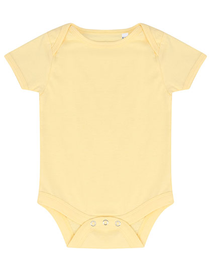 Essential Short Sleeved Bodysuit Pale Yellow 12/18 months