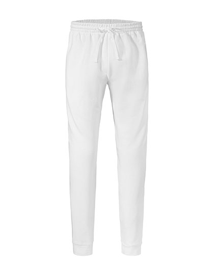 Nublend® Pocketed Jogger Sweatpants White 3XL