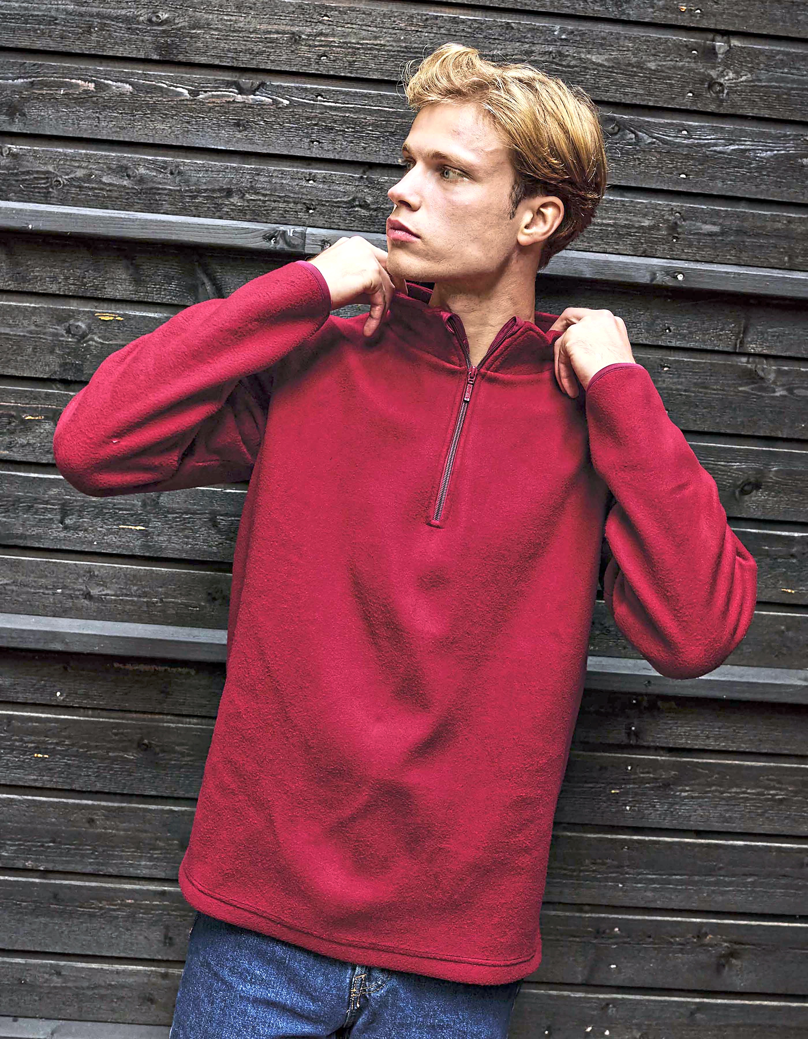 Recycled Fleece Quarter Zip