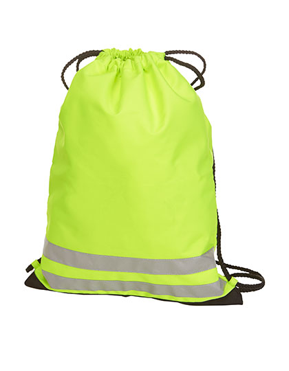 Drawstring Bag Reflex Neon Yellow 33 x 43 cm