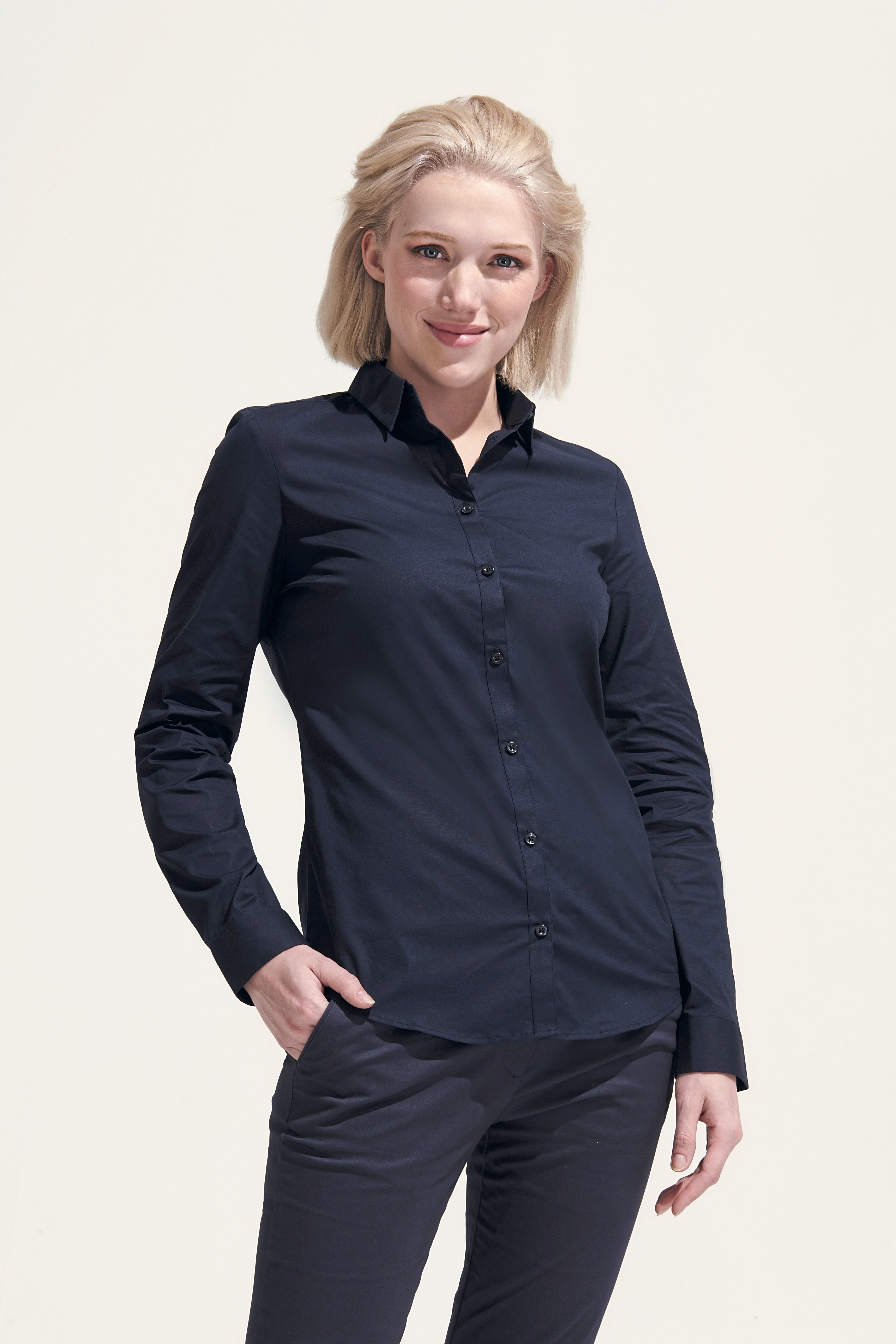 Women´s Long Sleeve Stretch Shirt Blake