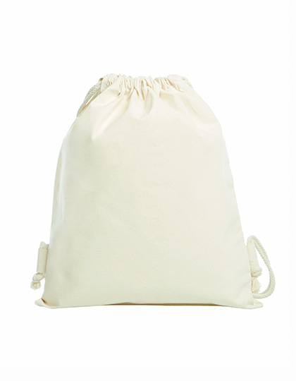 Drawstring Bag Organic Natural 38 x 45 cm
