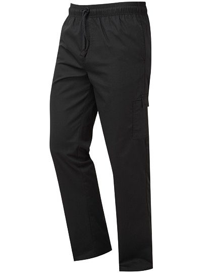 Essential Chef´s Cargo Pocket Trousers Black (ca. Pantone Black C) 5XL