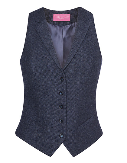 Ladies´ Nashville Waistcoat Navy H-B XS