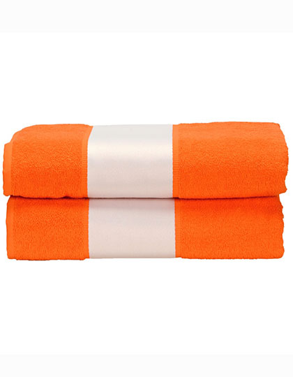 SUBLI-Me® XXL-Handtuch Bright Orange 100 x 210 cm