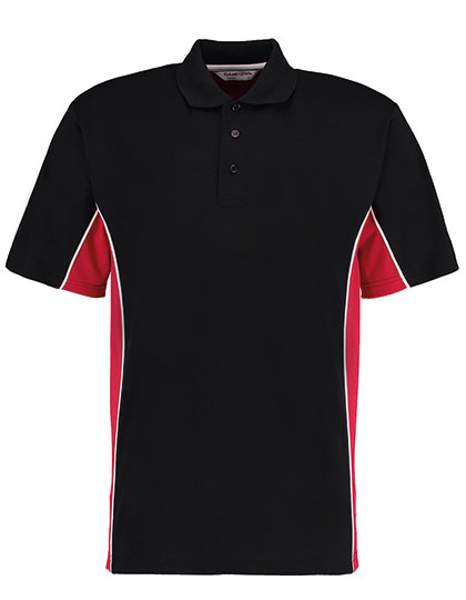 Classic Fit Track Polo Black 3XL