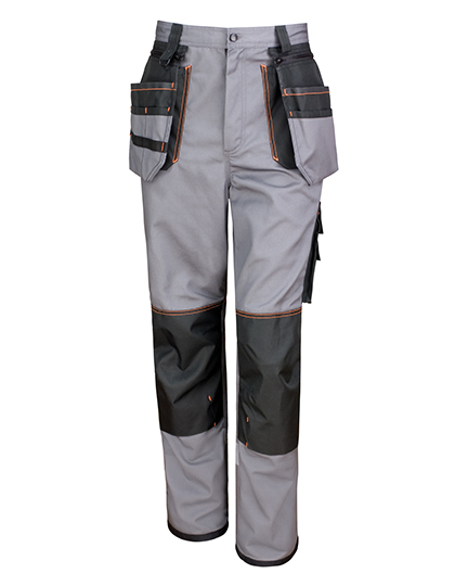 X-Over Holster Trouser With Cordura® Grey / Black 5XL