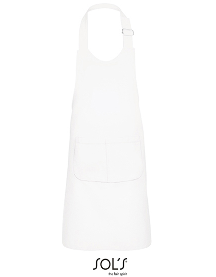 Kids´ Apron Gala White 64 x 47 cm
