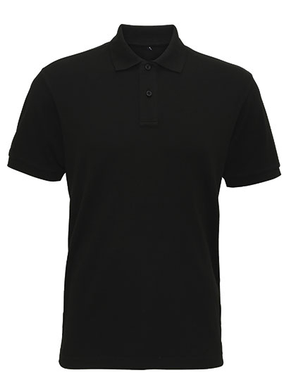 Herren Super Smooth Strick-Poloshirt Black 3XL