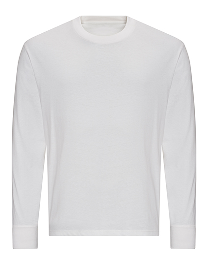 Oversize 100 Long Sleeve T White XXL
