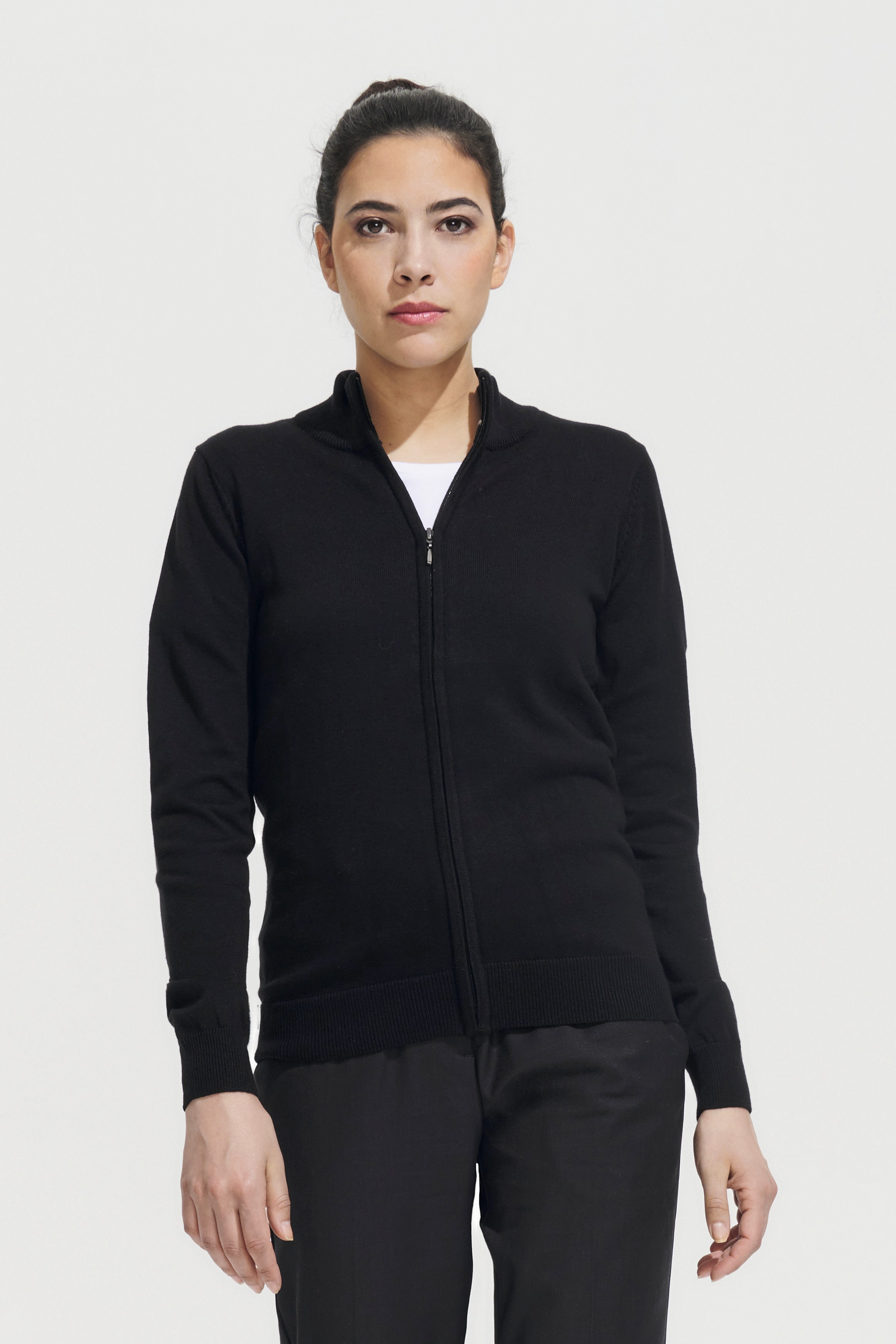 Women´s Zipped Knitted Cardigan Gordon