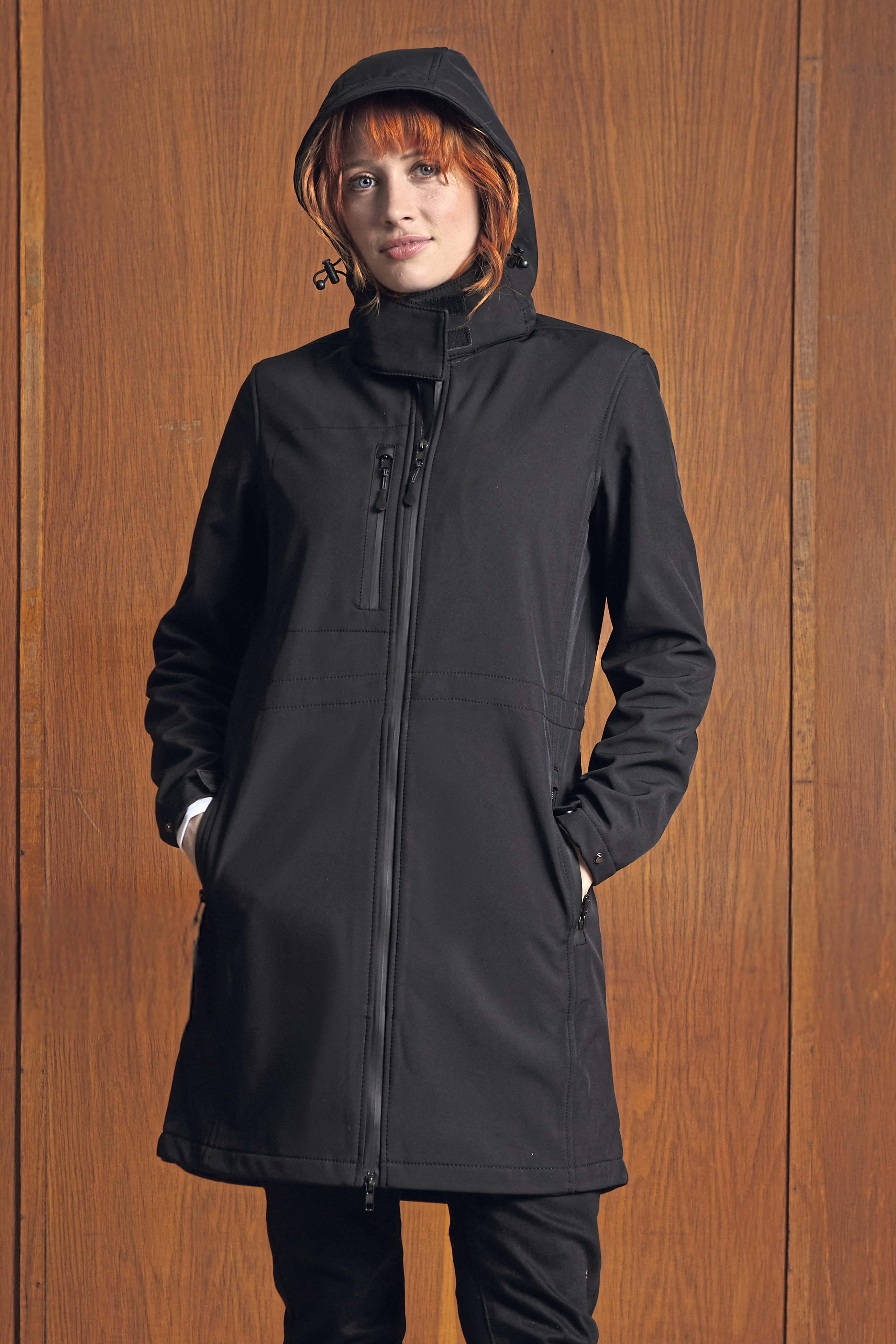 Women´s Long Softshell Coat Achille
