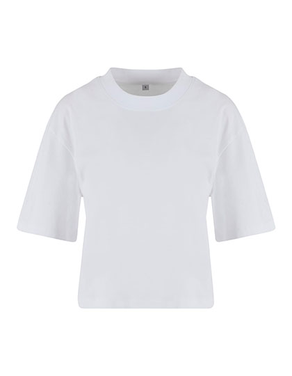 Ladies Oversized Tee White 5XL