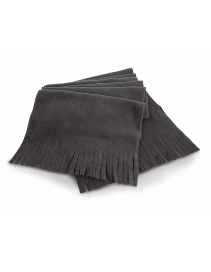Polartherm™ Tassel Scarf Grey 155 x 25 cm