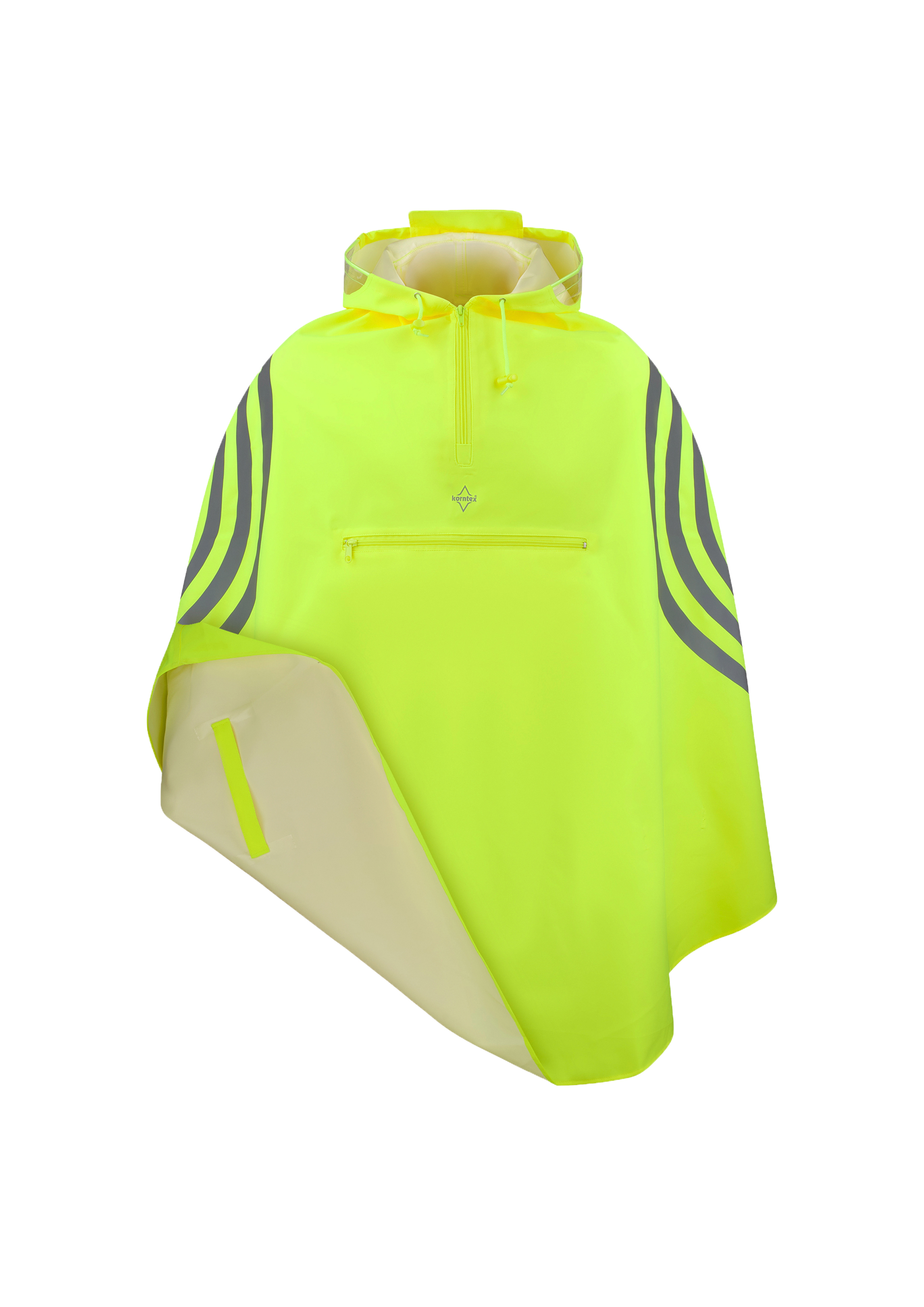 Super Premium Rain Poncho Rotterdam Yellow L