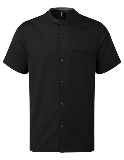 Chef´s Recycled Short Sleeve Shirt Black 3XL